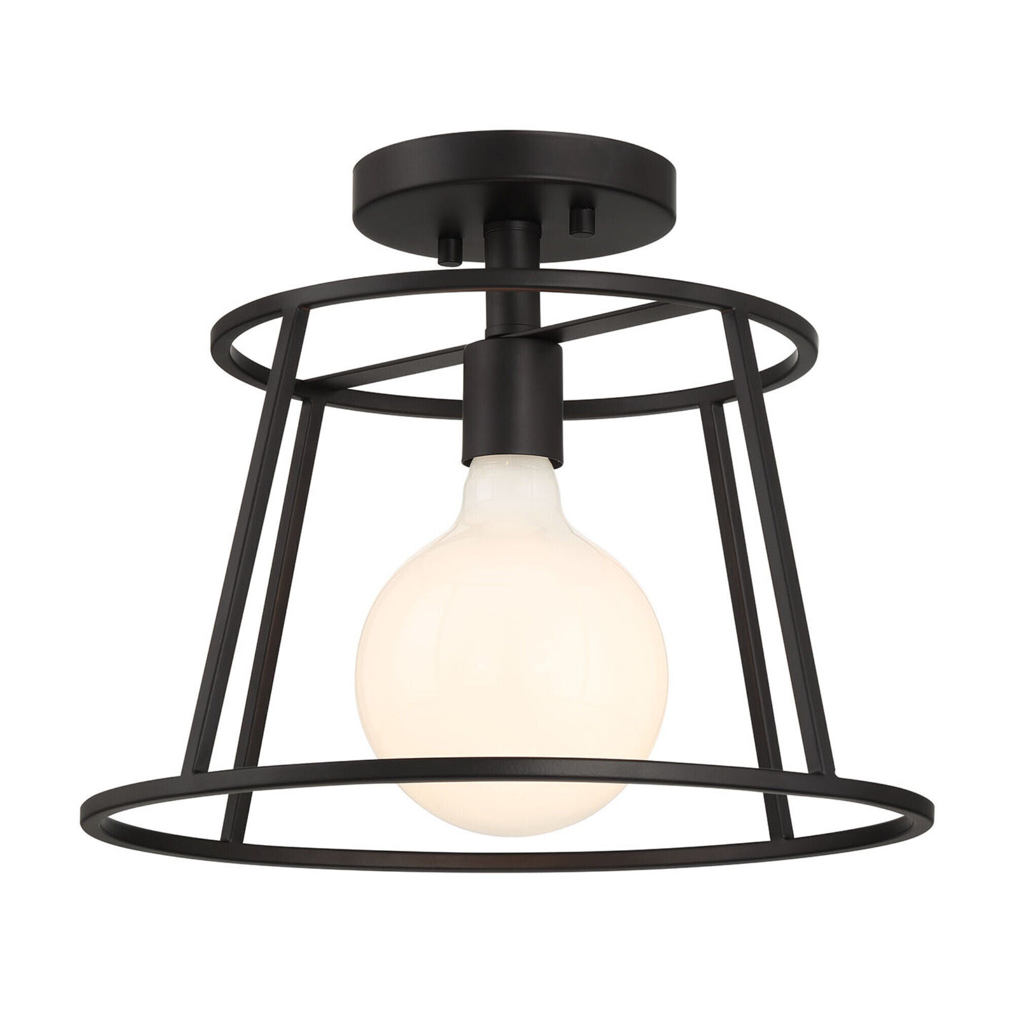 13 Inch Semi Flush Mount,